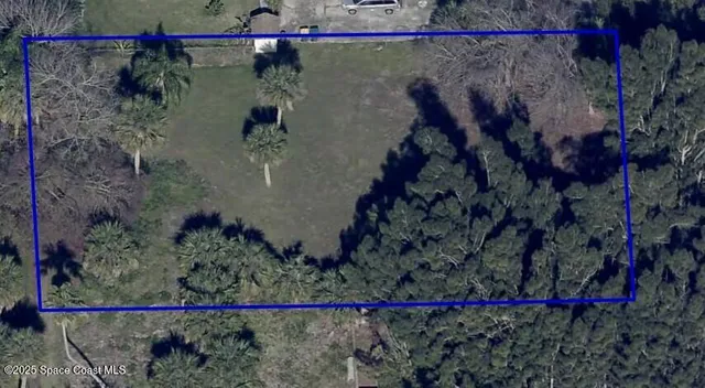 a view of water with a building