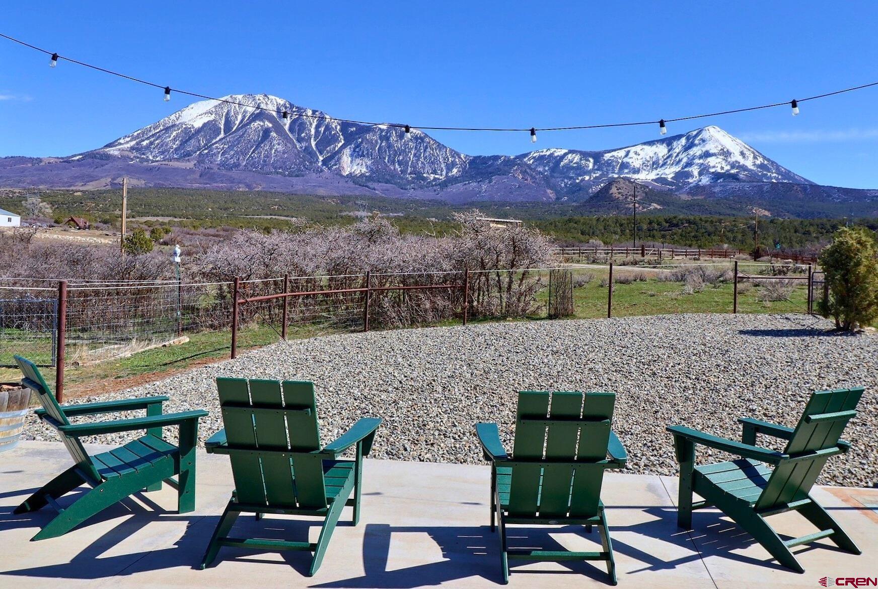 11531 4050th Road Paonia, CO 81428 - Photo 32 of 37 a view of a chairs and table in the terrace
