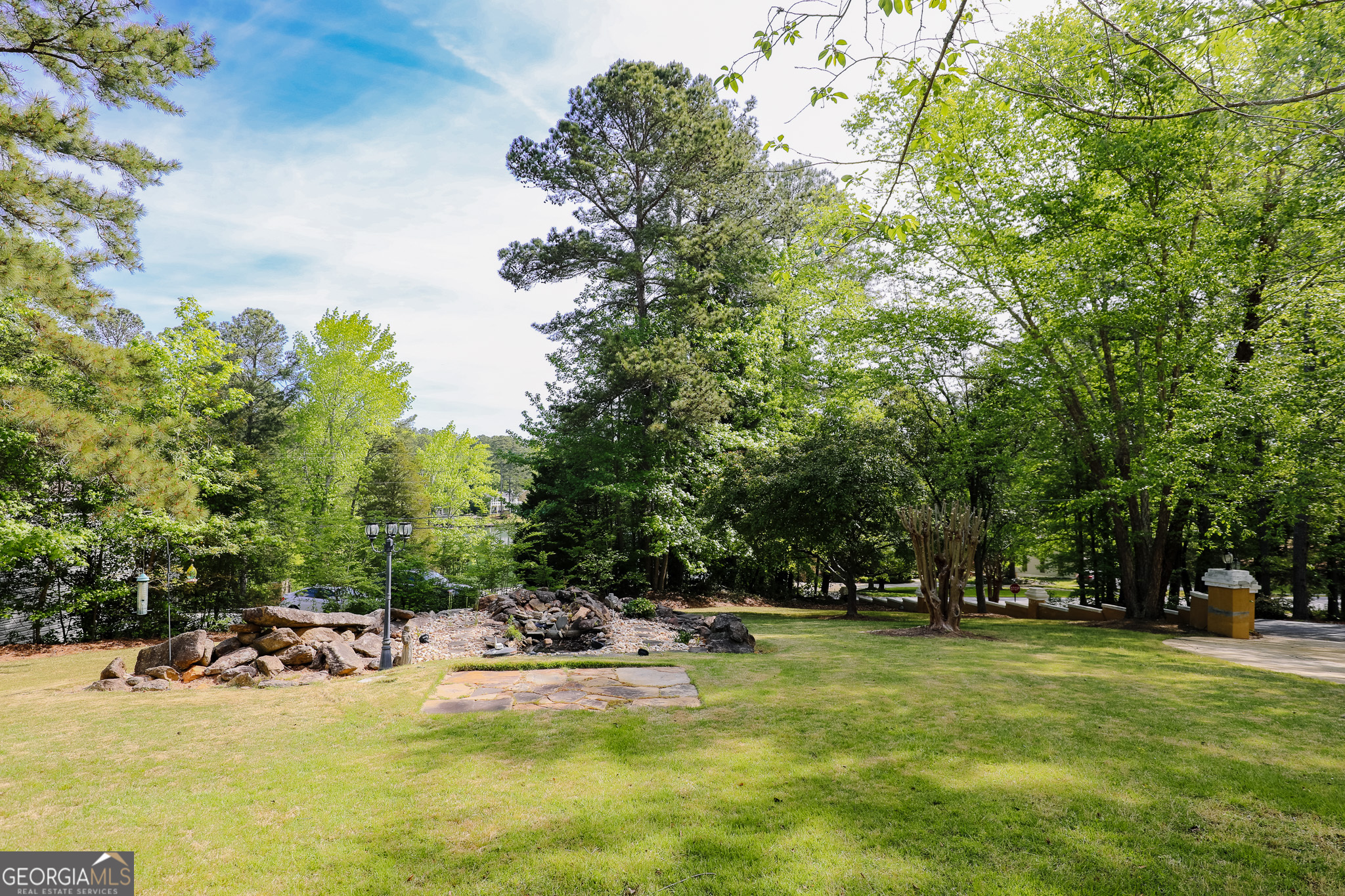 7404 Golfers Point Villa Rica, GA 30180 - Photo 11 of 21 a view of swimming pool with outdoor seating and trees