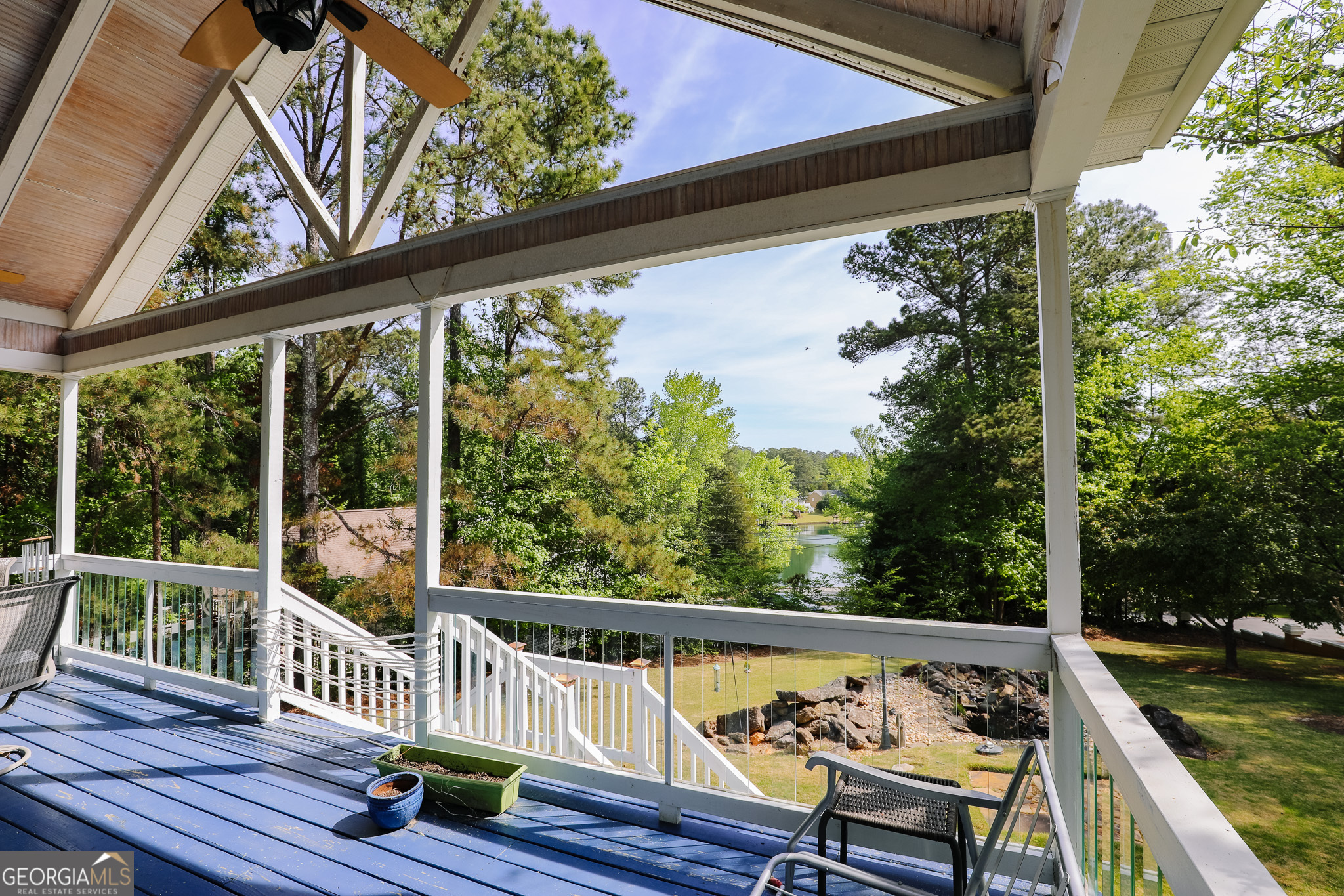 7404 Golfers Point Villa Rica, GA 30180 - Photo 16 of 21 a view of a two chairs in the balcony