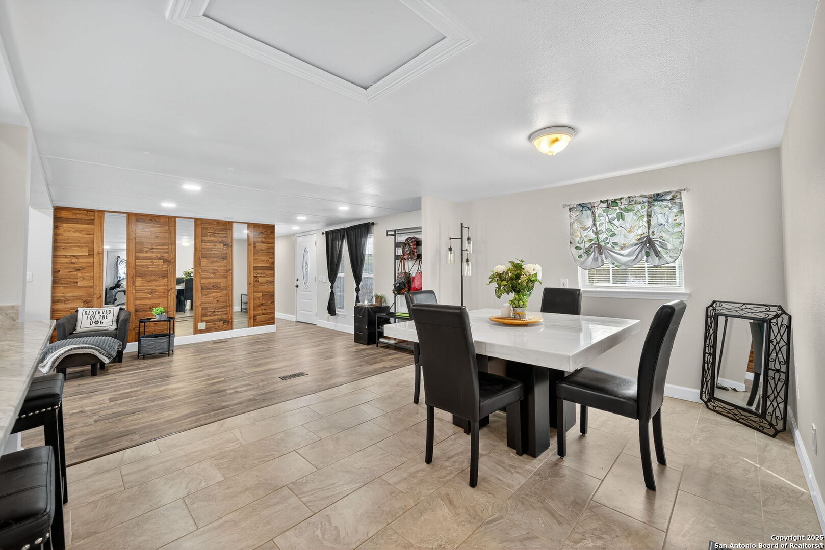 974 South Addison Street San Antonio, TX 78264 - Photo 11 of 37 a view of a dining room with furniture window and outside view