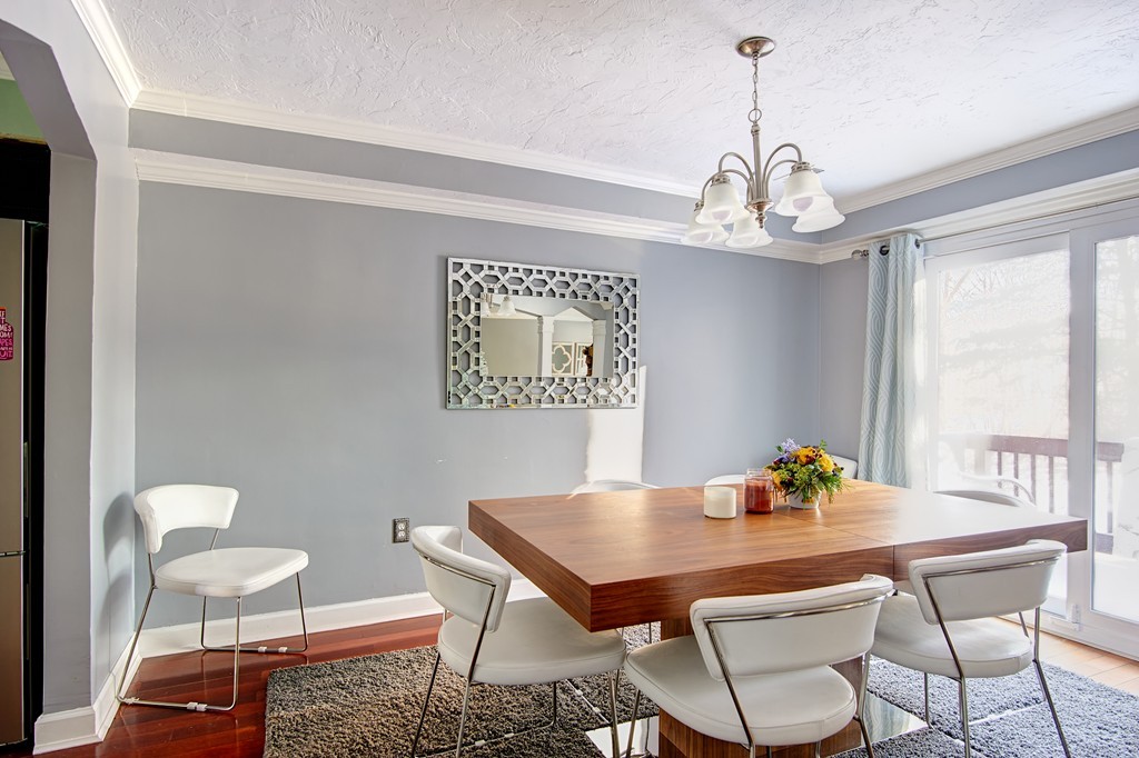 35 Cobblestone Lane, Unit 35 Worcester, MA 01606 - Photo 7 of 21 a view of a dining room with furniture window and outside view