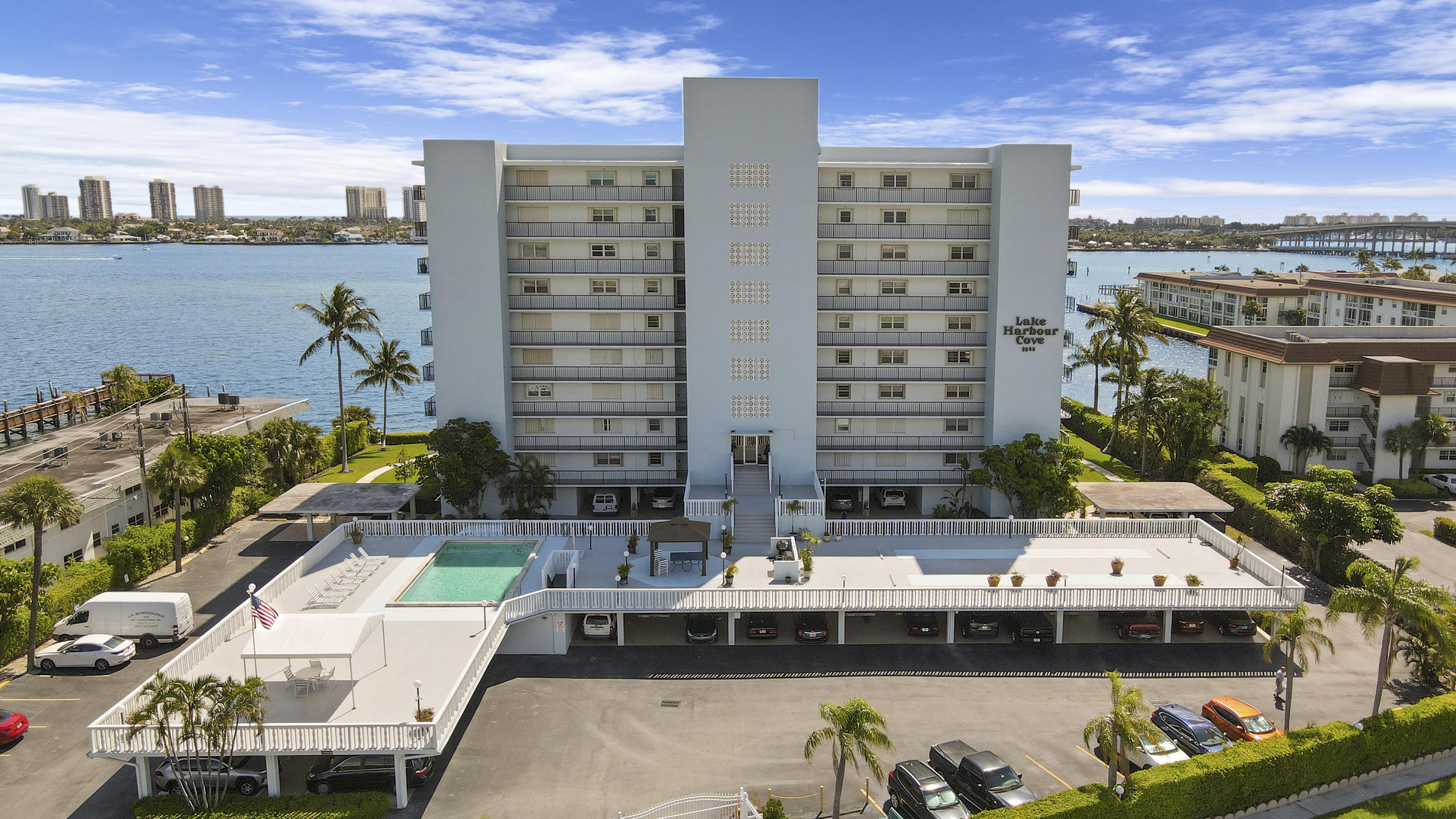 3040 Lake Shore Drive, Unit 805 Riviera Beach, FL 33404 - Photo 24 of 36 Aerials-30