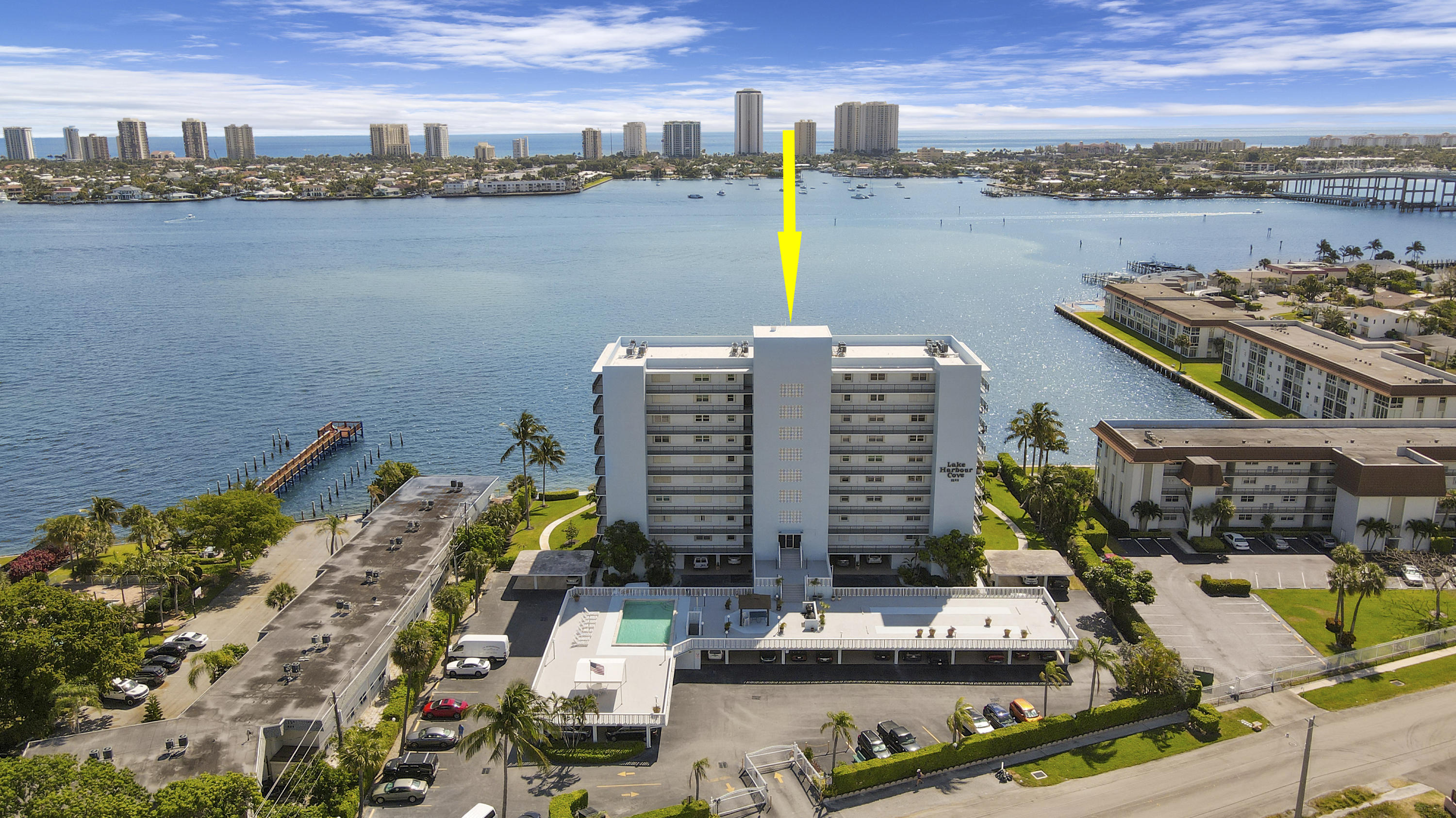 3040 Lake Shore Drive, Unit 805 Riviera Beach, FL 33404 - Photo 26 of 36 Aerials-28