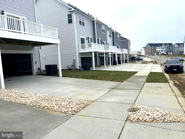 a view of a terrace with chairs
