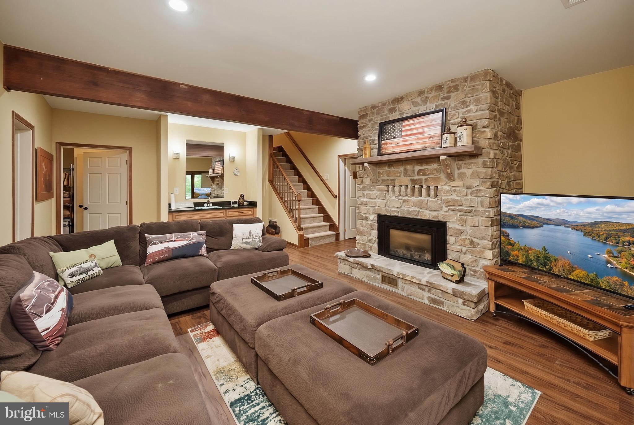 1342 Stockslager Road Oakland, MD 21550 - Photo 14 of 118 Lower Level Family Room