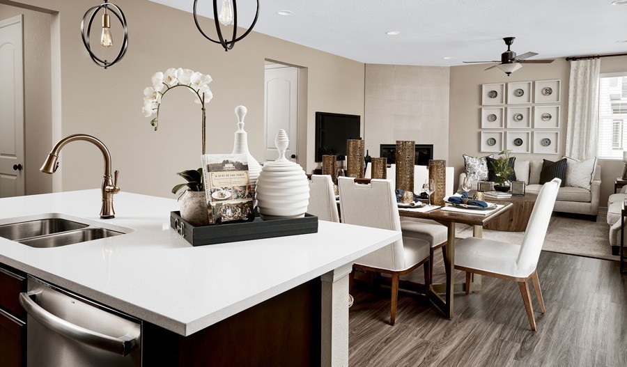 617 Maple Bend Dickson, TN 37055 - Photo 3 of 7 a kitchen with a table chairs and a dining table
