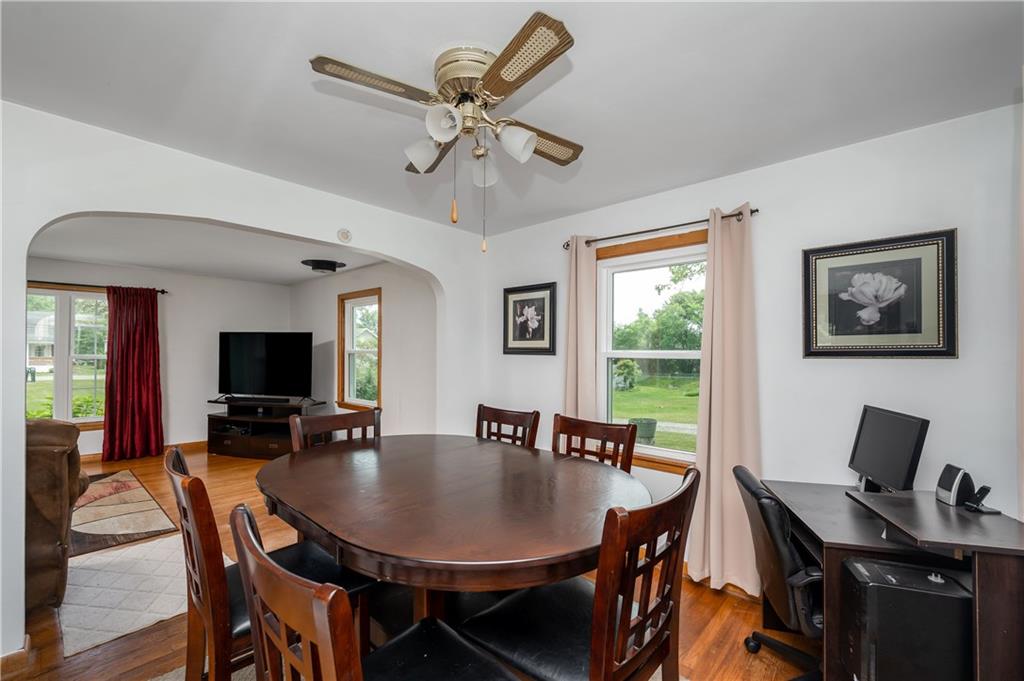 3263 Hubbard-Middlesex Road West Middlesex, PA 16159 - Photo 10 of 21 a view of a dining room with furniture window and wooden floor