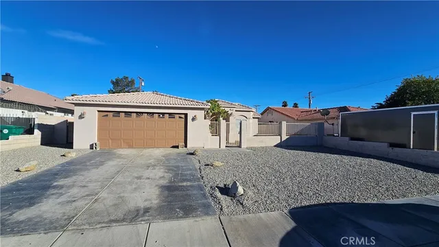 a view of a house with a patio