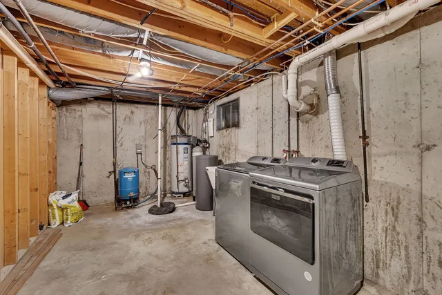 a view of a storage & utility room