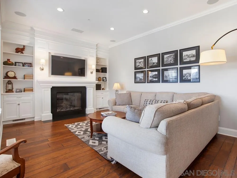 15940 Lyons Valley Road Jamul, CA 91935 - Photo 21 of 52 a living room with furniture fireplace and flat screen tv