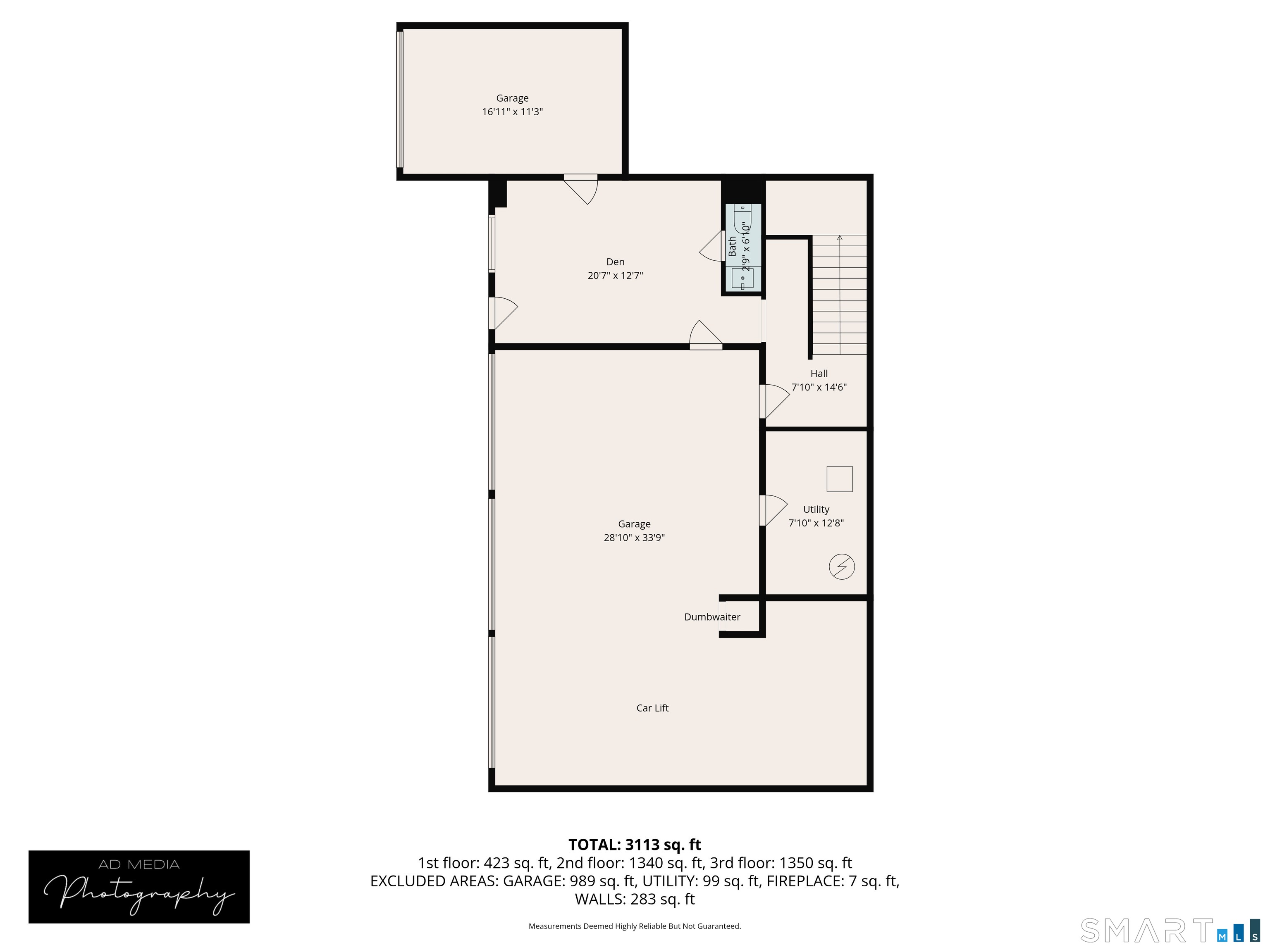 8 Buckingham Road Derby, CT 06418 - Photo 40 of 40 Lower Level Floor Plan