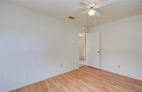 a view of a backyard with a garden