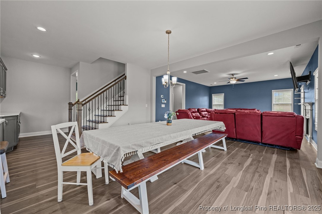 3079 Wade-Stedman Road Stedman, NC 28391 - Photo 17 of 50 a room with furniture a table and chairs