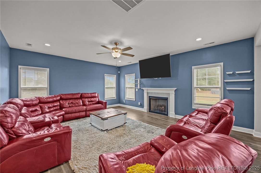 3079 Wade-Stedman Road Stedman, NC 28391 - Photo 18 of 50 a living room with furniture or fireplace and a flat screen tv