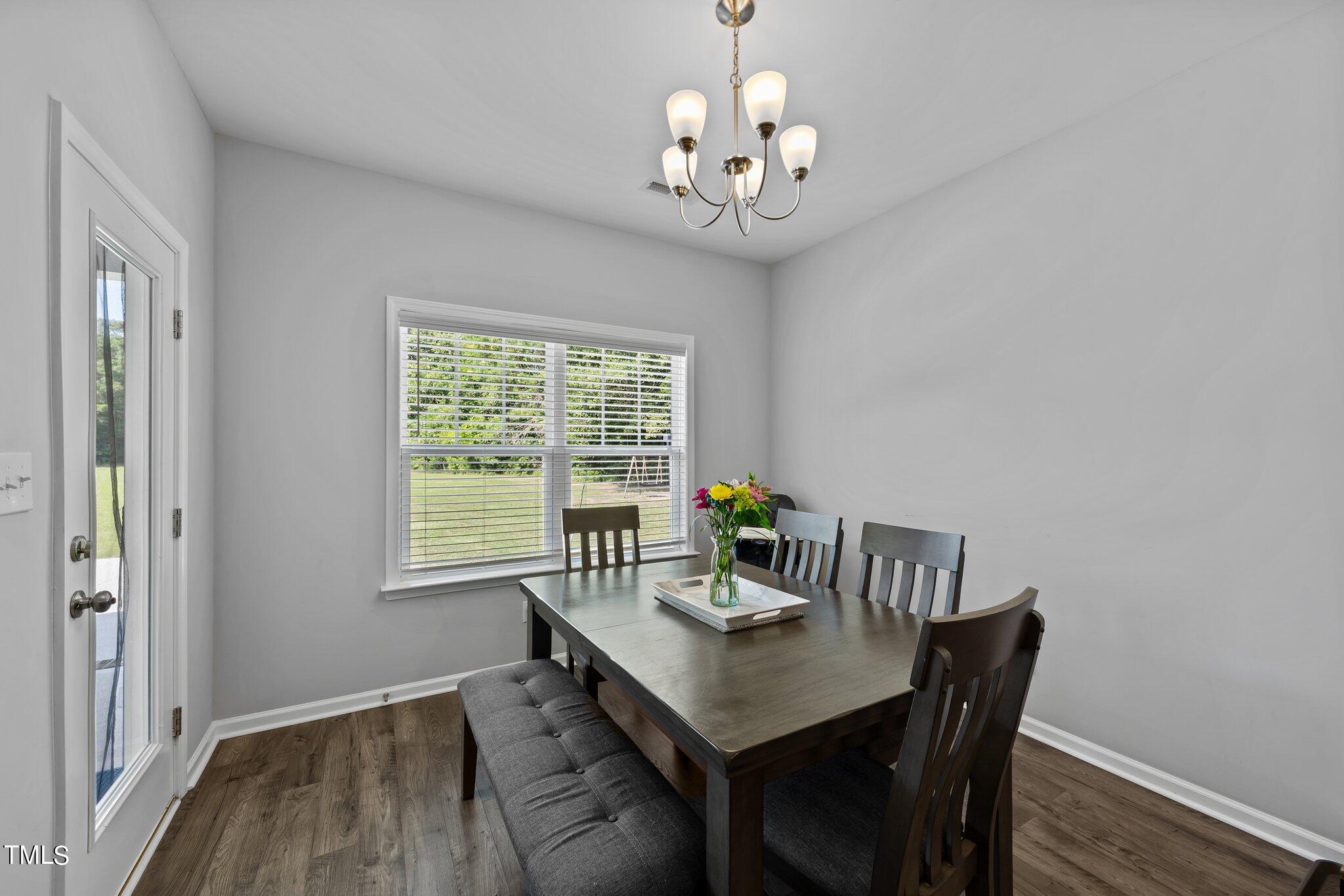 7588 Sadie Road Kenly, NC 27542 - Photo 38 of 58 a view of a dining room with furniture window and outside view