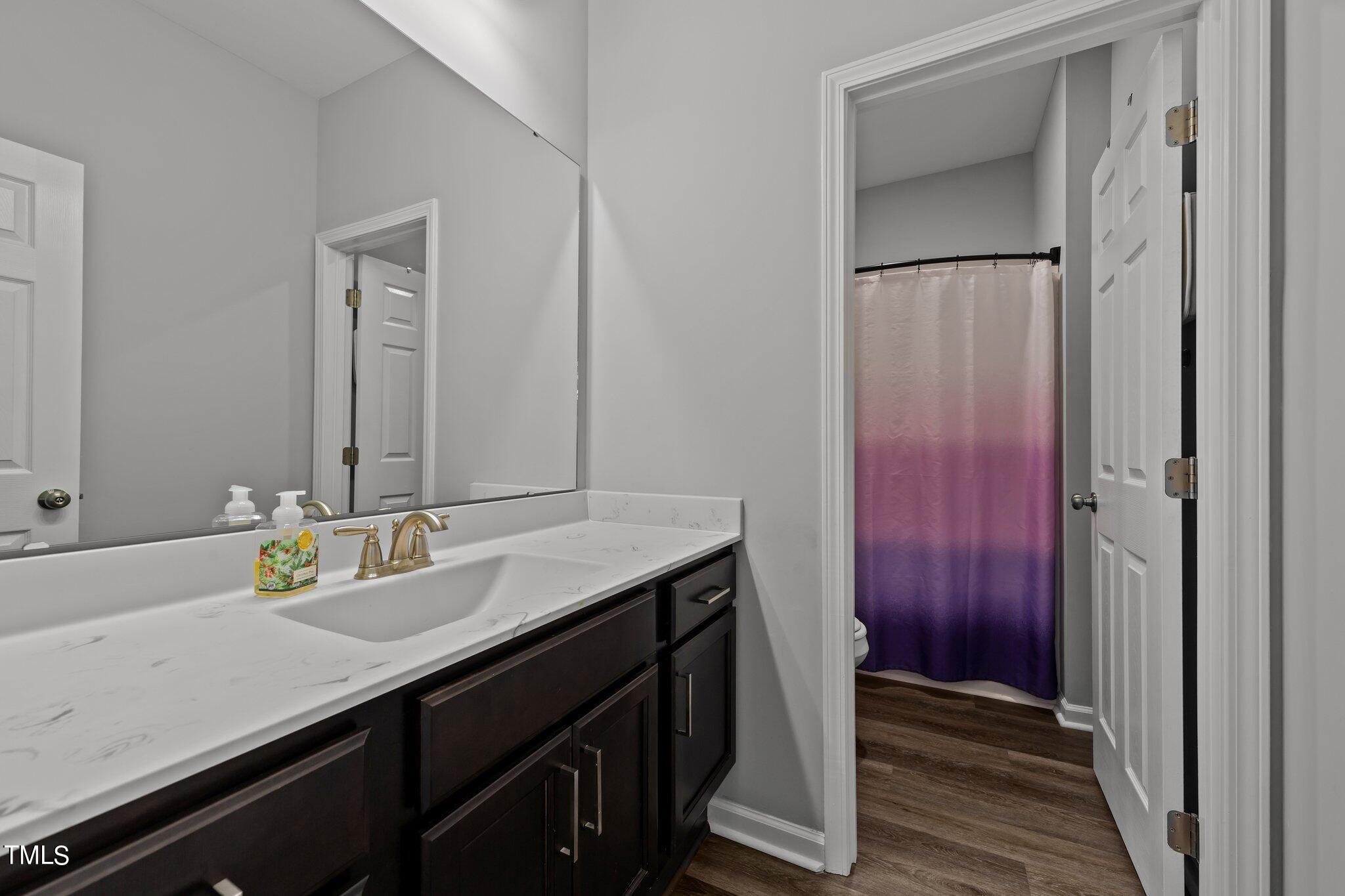 7588 Sadie Road Kenly, NC 27542 - Photo 48 of 58 a bathroom with a sink and a mirror