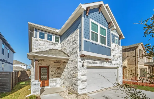 a front view of a building