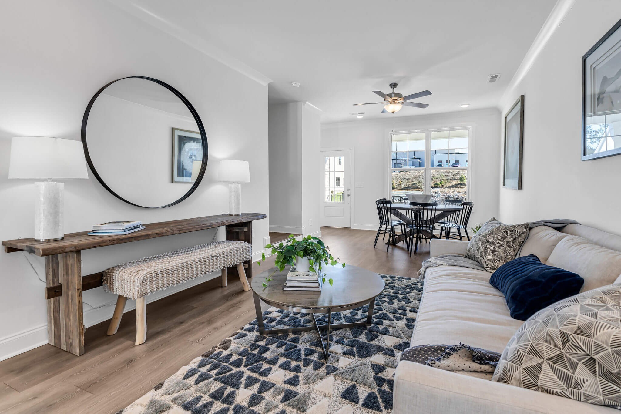 720 Fordham Drive Brentwood, TN 37027 - Photo 26 of 32 a living room with furniture a bathtub and a chandelier
