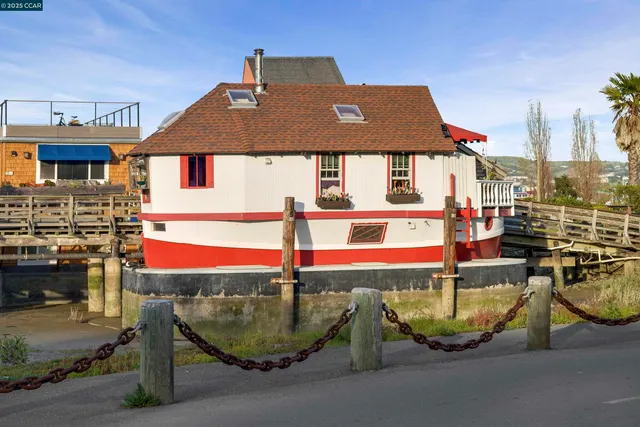 front view of a house with a street