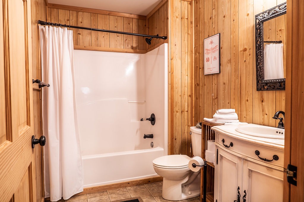 50 Hot Rock Hollow Road Fayetteville, TN 37334 - Photo 21 of 31 a bathroom with a sink toilet and shower