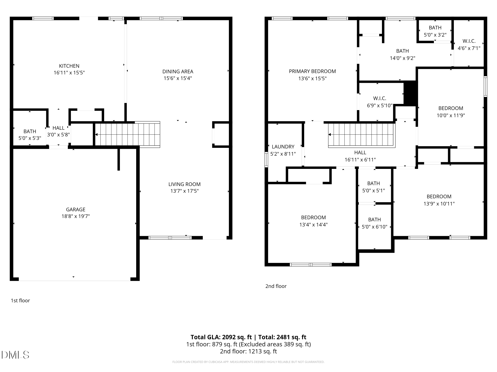 125 Flying Point Lane Clayton, NC 27520 - Photo 3 of 3 a picture of a floor plan