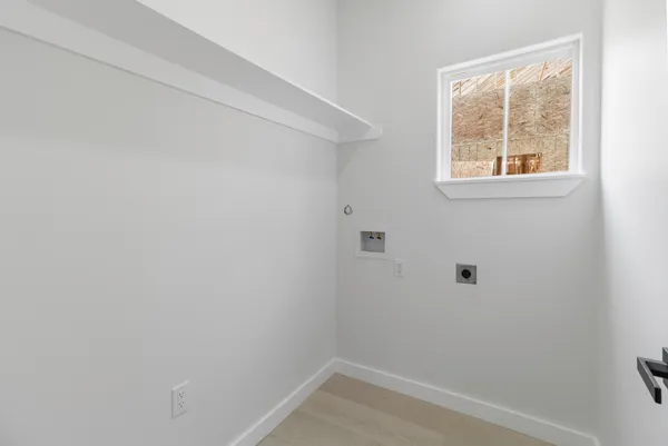 a small space with a window