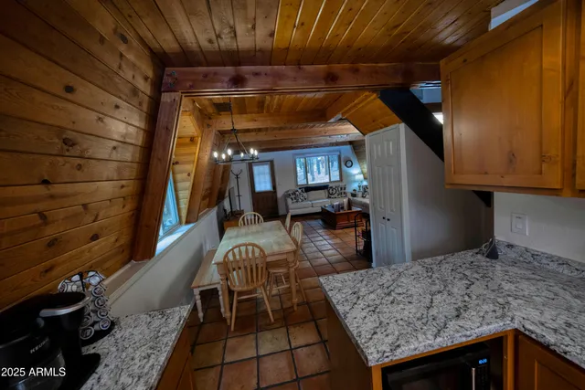 a bathroom with a tub