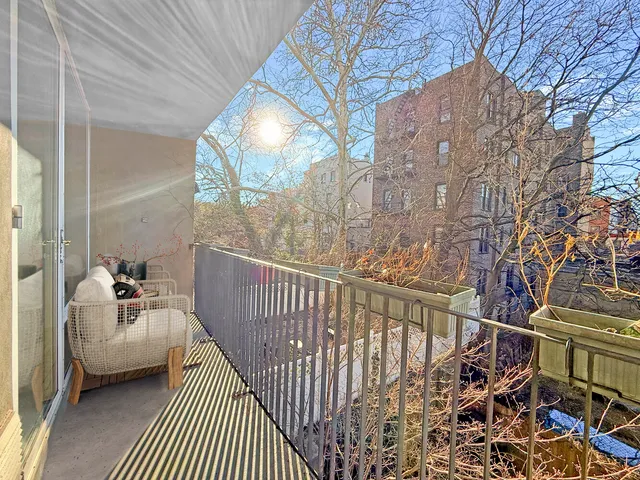 a view of hallway with natural light