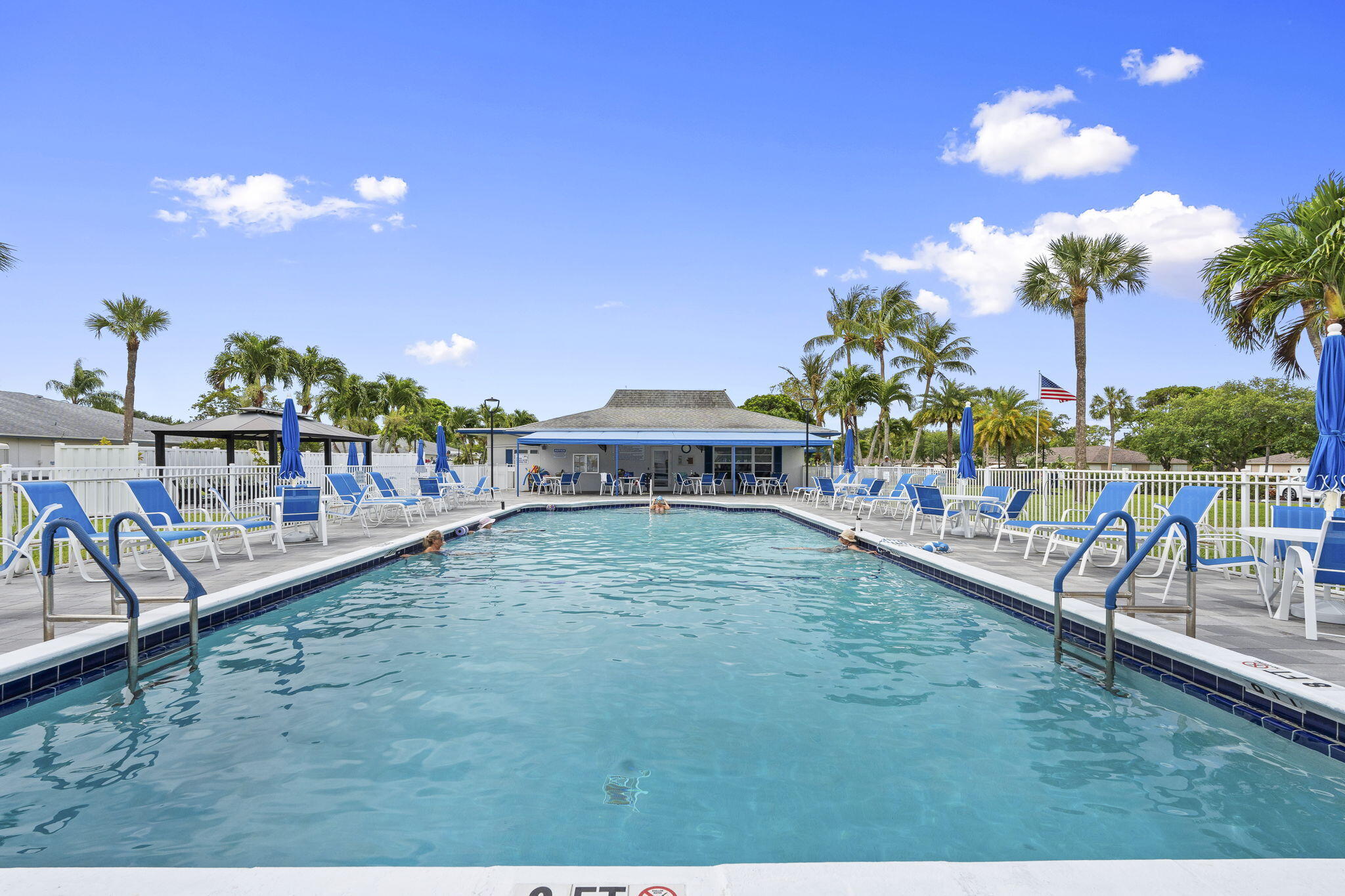 1177 South Drive Circle, Unit B Delray Beach, FL 33445 - Photo 33 of 41 HEATED POOL