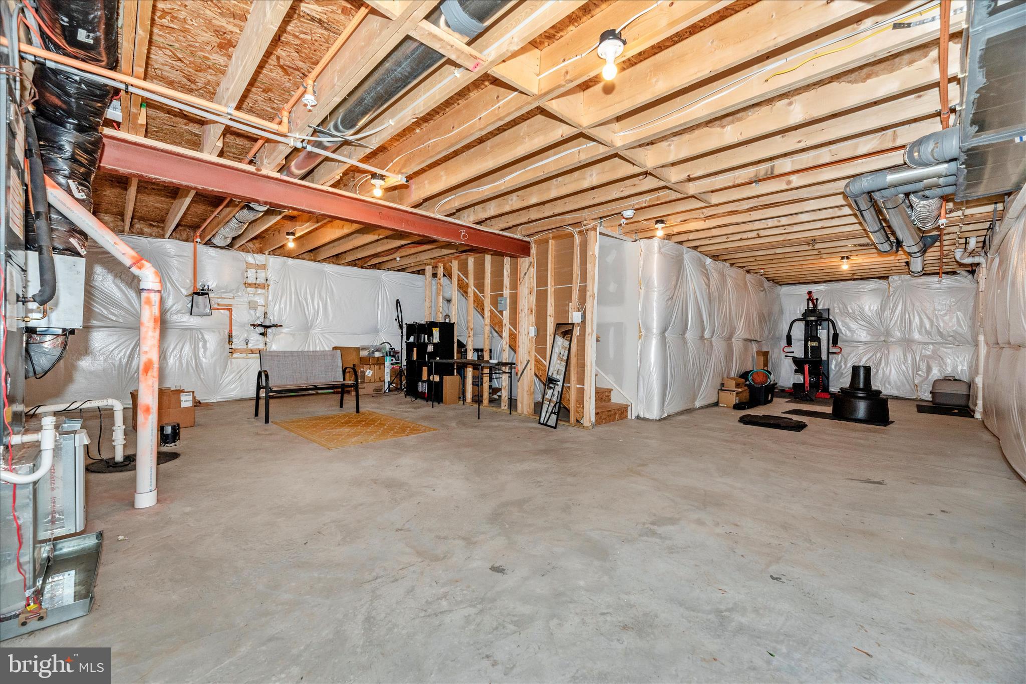 336 Burnside Avenue Taneytown, MD 21787 - Photo 44 of 53 a view of empty room with wooden ceiling