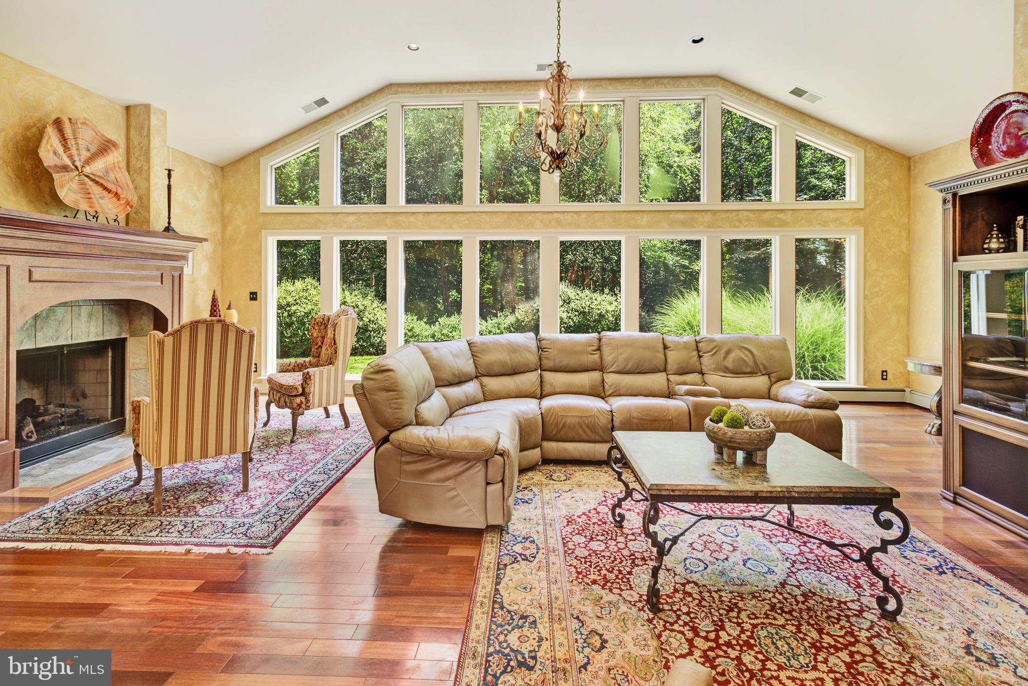 724 Clear Spring Road Great Falls, VA 22066 - Photo 11 of 57 Living room allows various seating arrangements