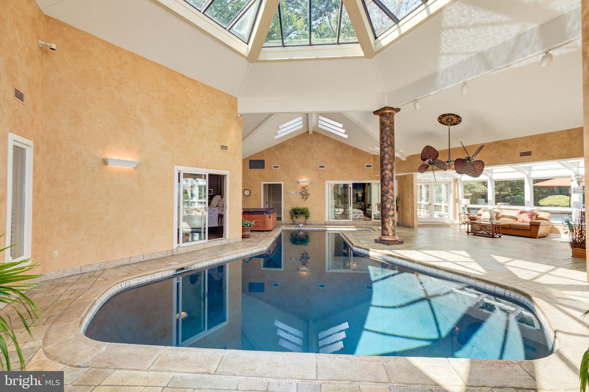 724 Clear Spring Road Great Falls, VA 22066 - Photo 23 of 57 Pool has a 6 foot deep end