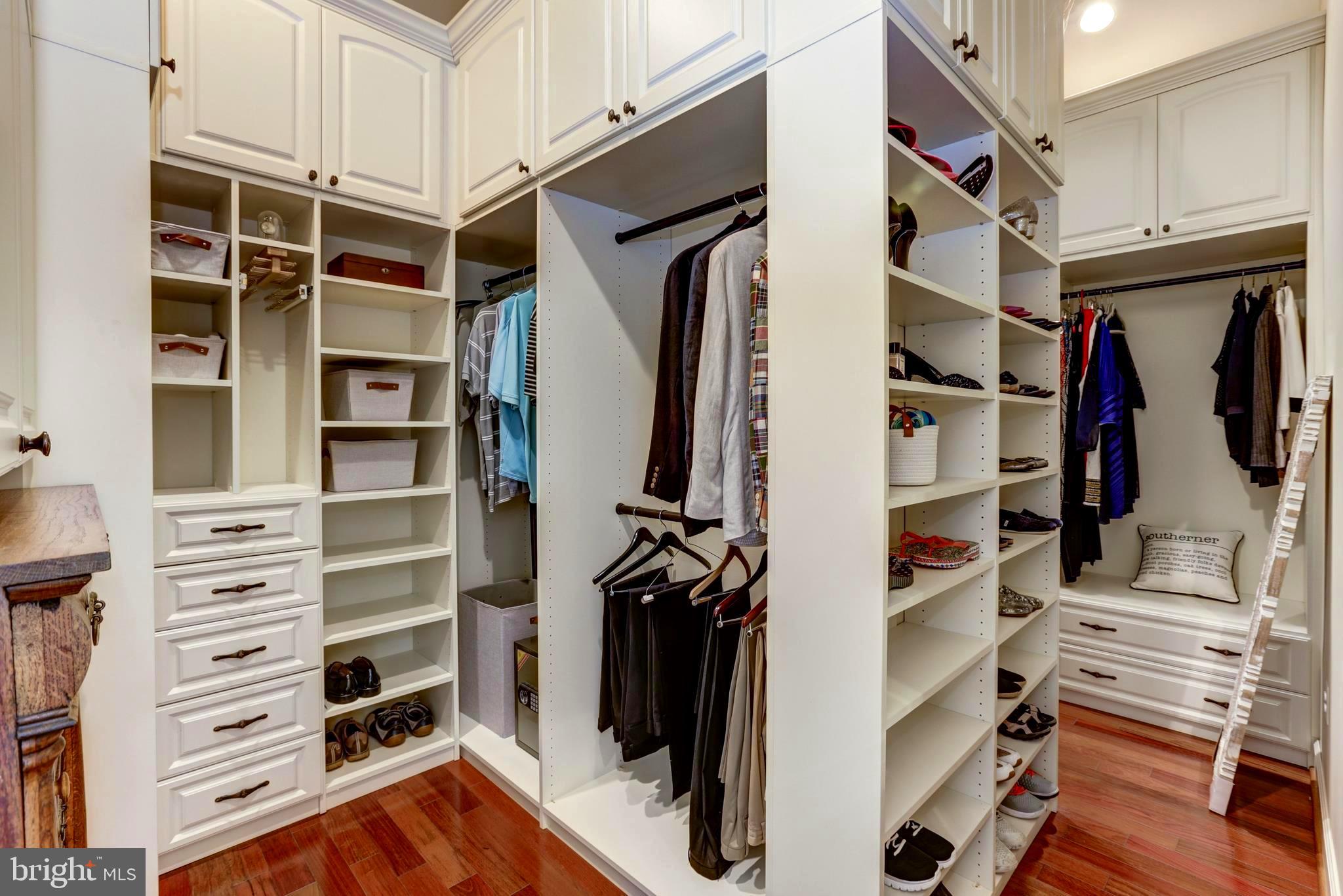 724 Clear Spring Road Great Falls, VA 22066 - Photo 34 of 57 Custom designed walk in closet