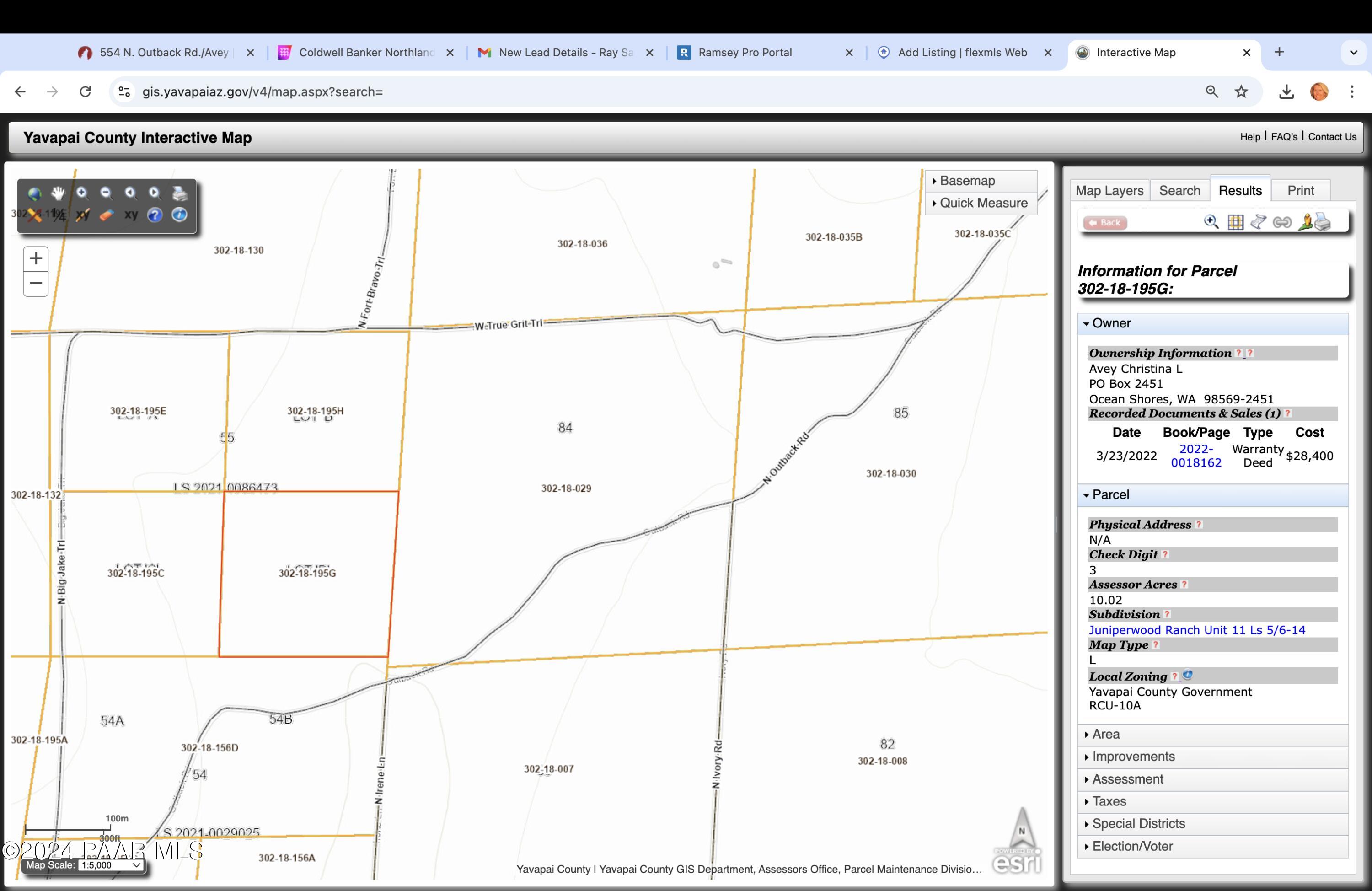 554 North Outback Road Ash Fork, AZ 86320 - Photo 8 of 11 Screenshot 2024-11-05 at 9.52.10 AM
