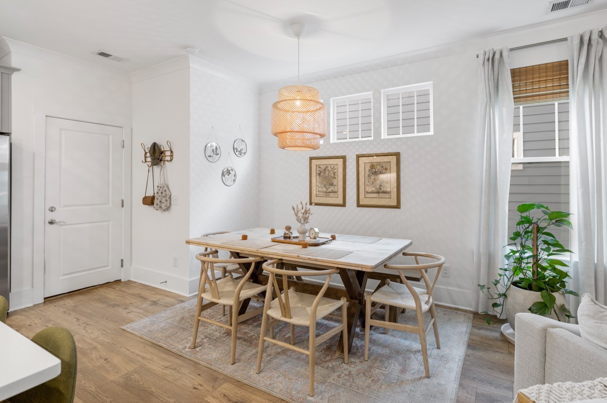 6043 Gracious Drive Franklin, TN 37064 - Photo 21 of 49 a view of a dining room with furniture and wooden floor