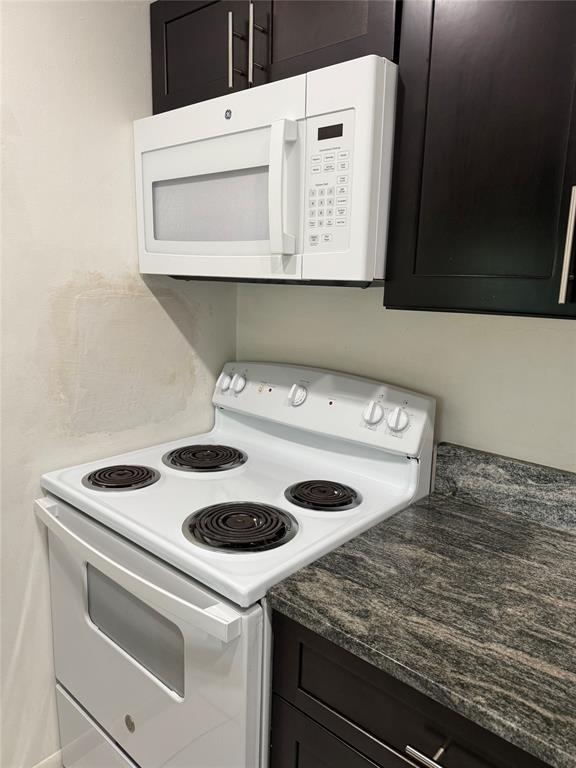 6040 Shaker Wood Circle, Unit 205 Tamarac, FL 33319 - Photo 4 of 14 a kitchen with a stove and a microwave