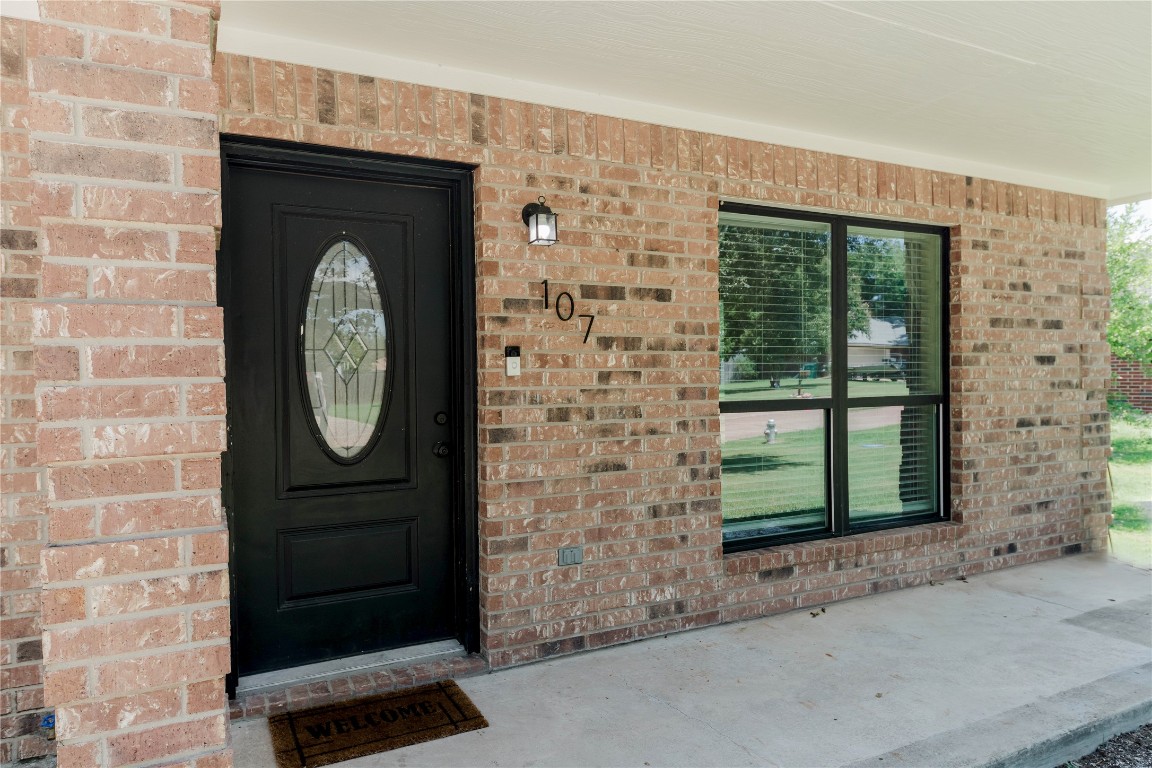 107 Silver Fox Waco, TX 76705 - Photo 7 of 33 a front view of a house with entrance