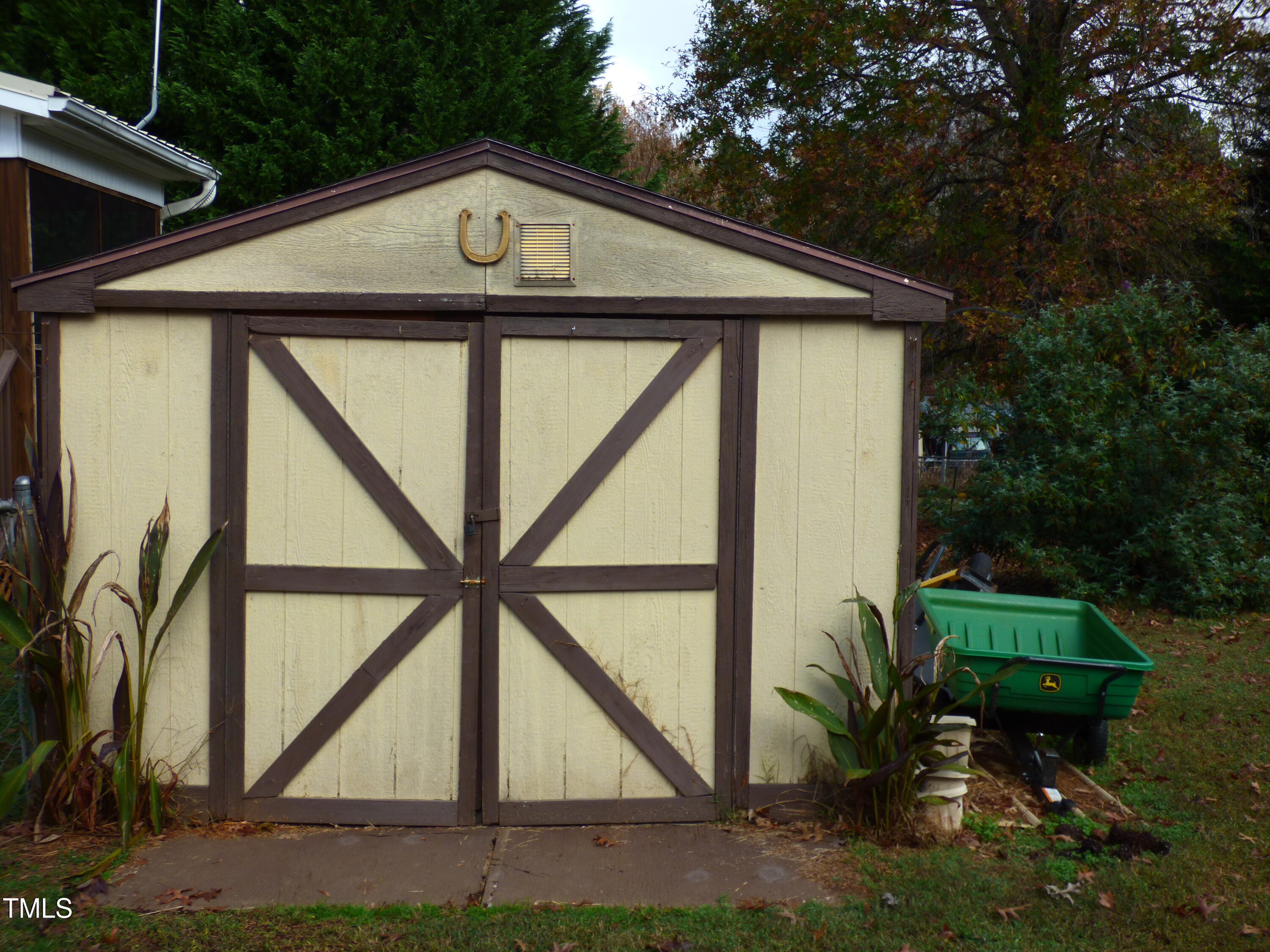 5539 Fieldview Road Mebane, NC 27302 - Photo 31 of 49 outside back yard standalone storage she