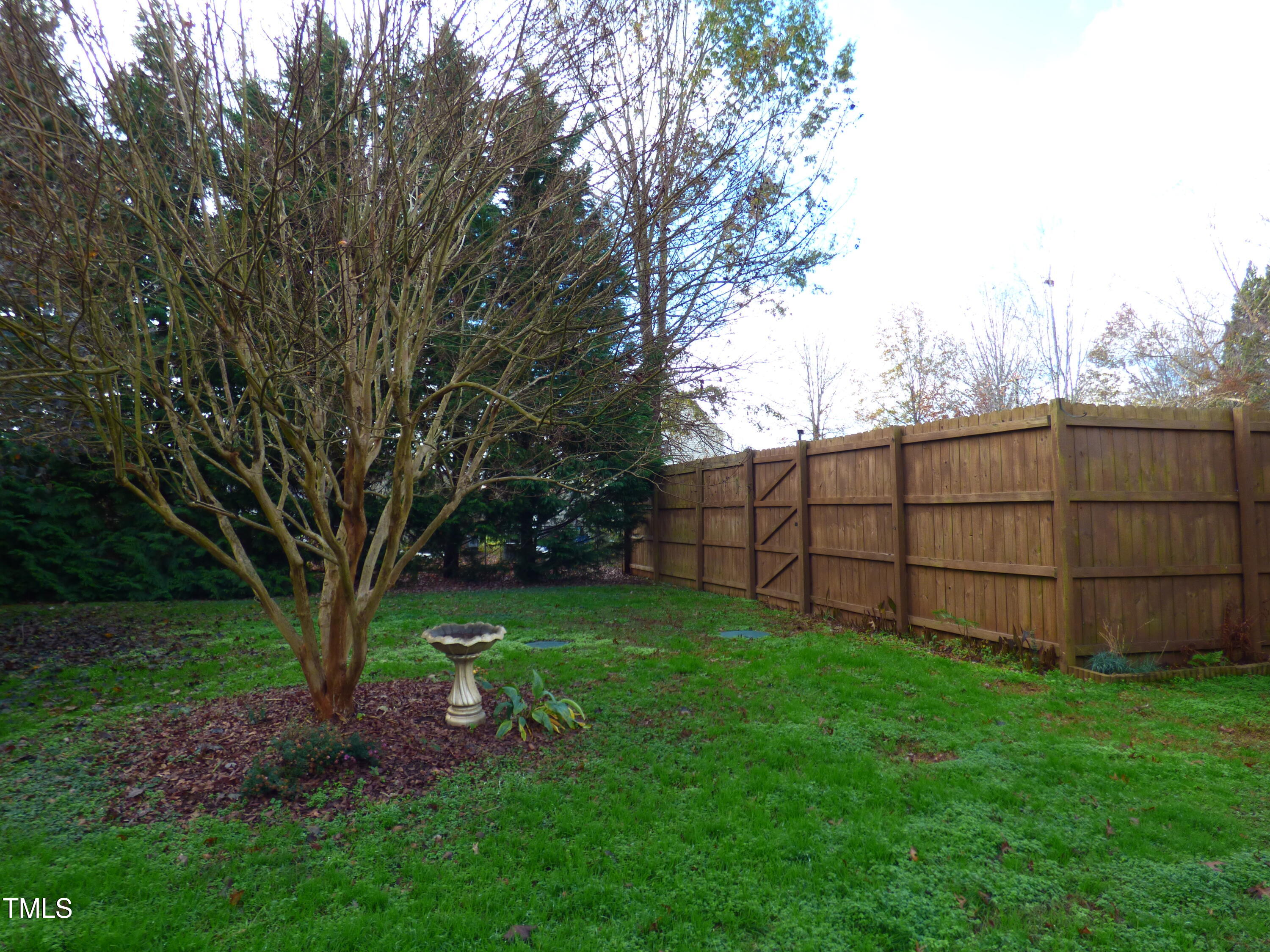 5539 Fieldview Road Mebane, NC 27302 - Photo 32 of 49 outside backyard tree bird bath
