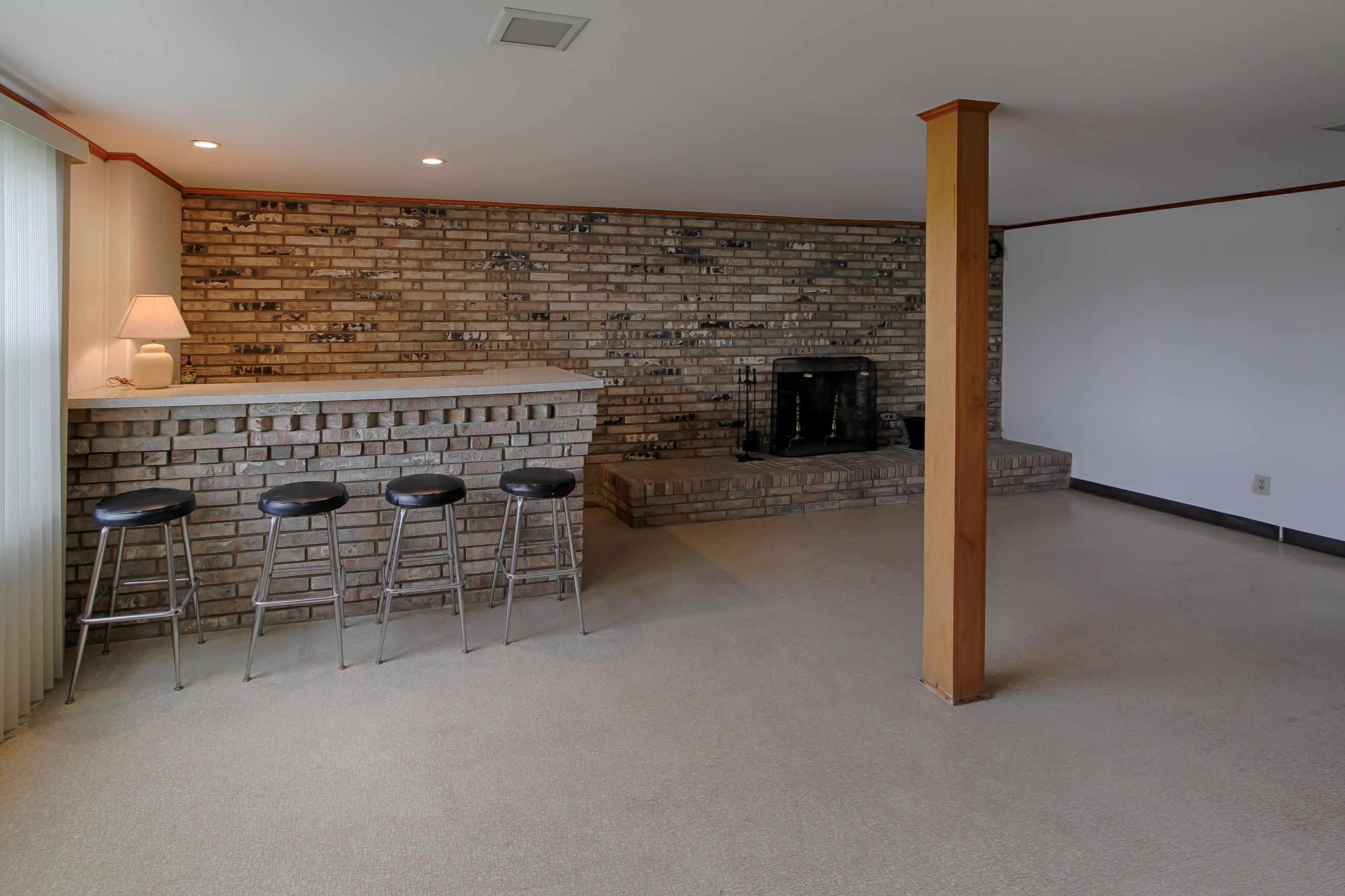 3700 Frostwood Road Knoxville, TN 37921 - Photo 16 of 23 Finished Basement w/ Fireplace