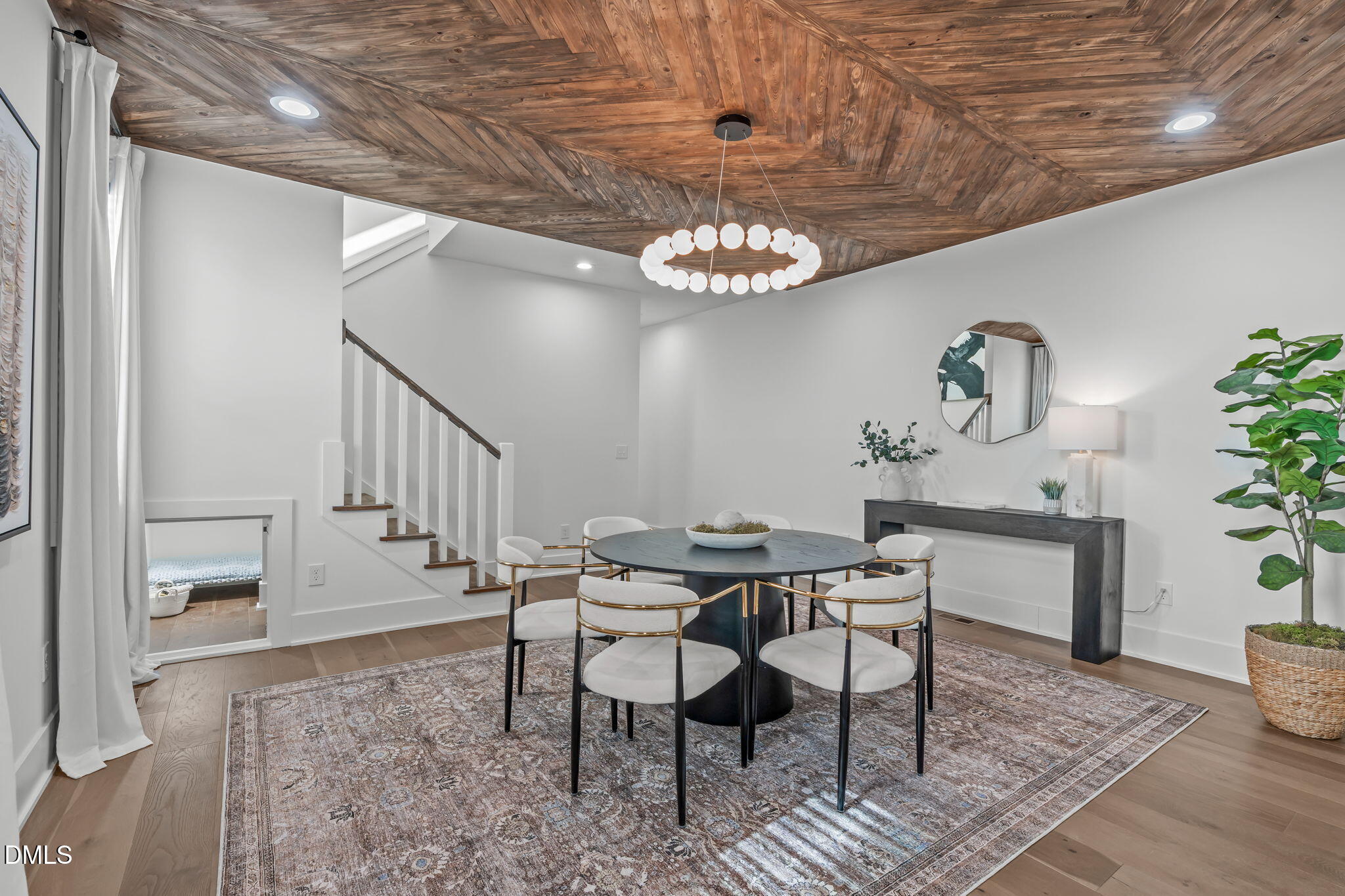 637 Conover Road, Unit A Durham, NC 27703 - Photo 4 of 51 a view of a dining room with furniture