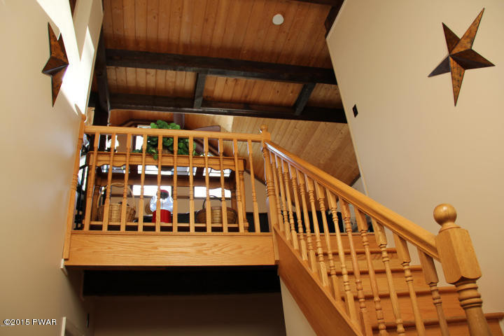 3016 Northgate Road Lake Ariel, PA 18436 - Photo 32 of 58 a view of staircase with railing and a rug