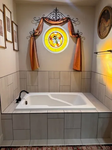 a bathroom with a sink