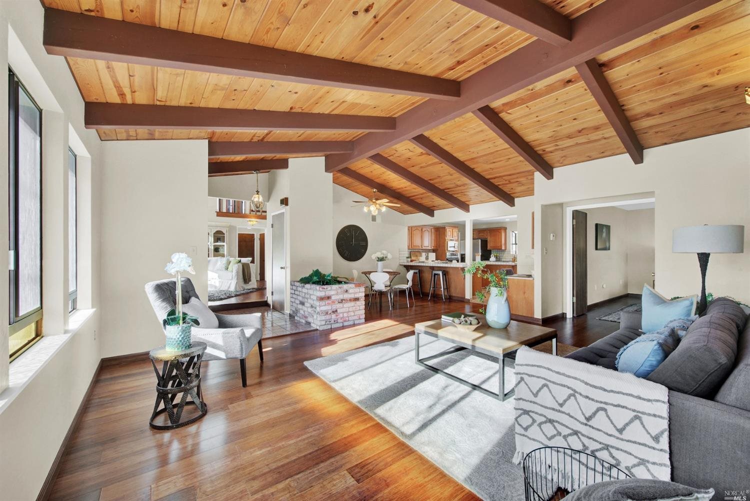 1706 Adele Street Calistoga, CA 94515 - Photo 1 of 1 a living room with furniture and a large window
