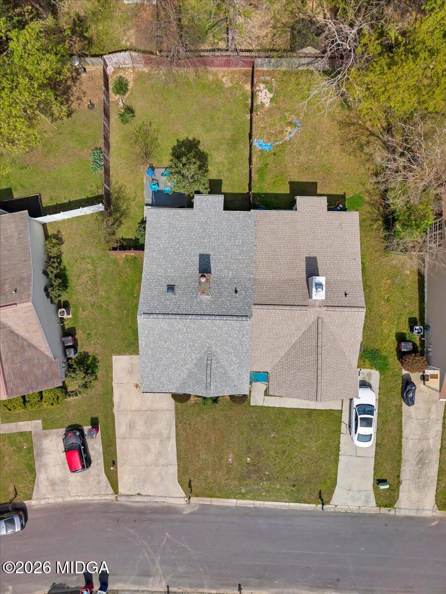 122 Wesleyan Way Macon, GA 31210 - Photo 17 of 20 an aerial view of a house with a yard