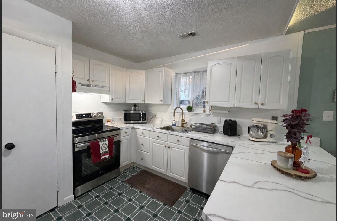 359 Straton Way Basye, VA 22842 - Photo 19 of 38 a kitchen with a sink and cabinets