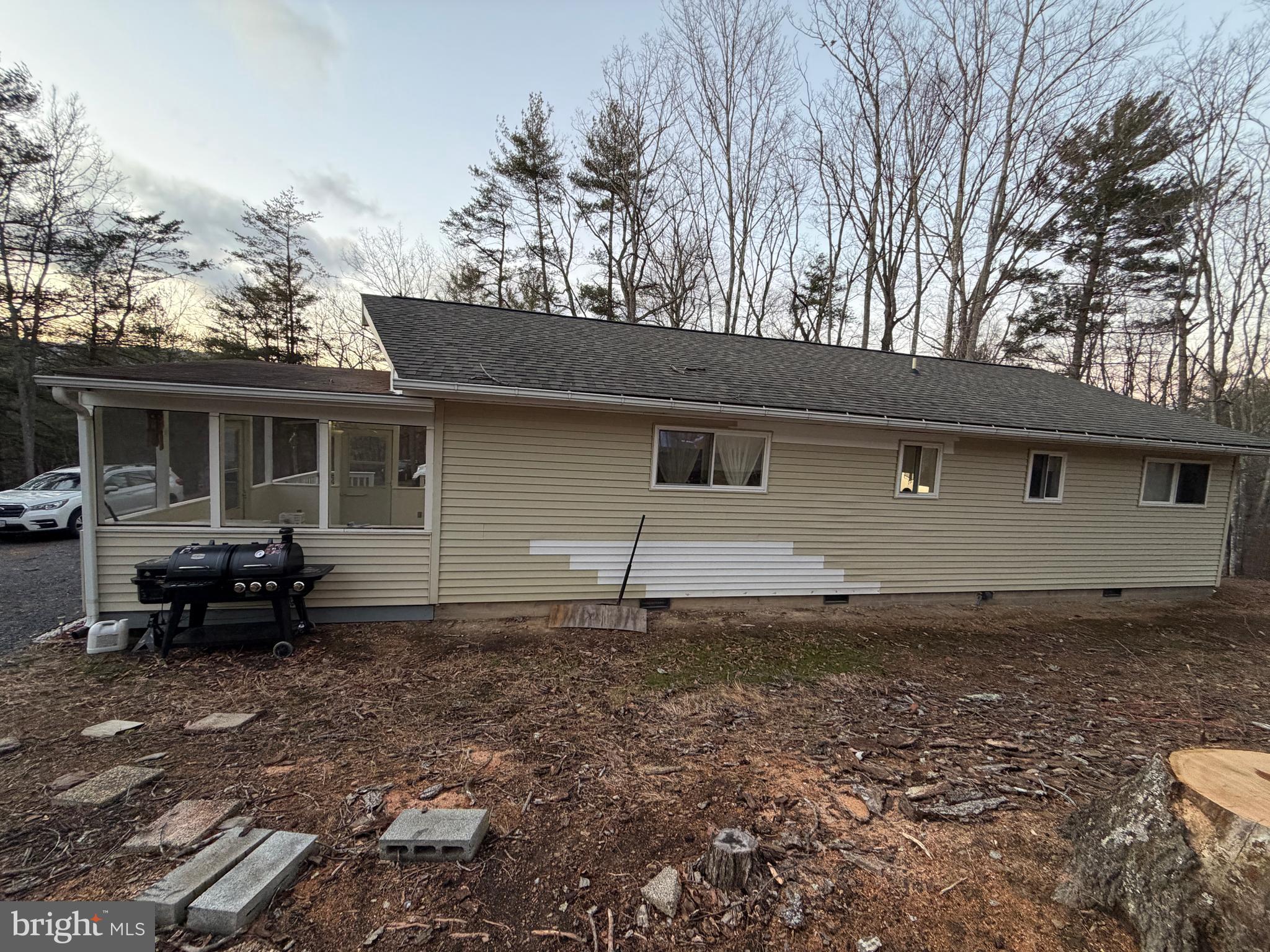 359 Straton Way Basye, VA 22842 - Photo 31 of 38 a view of a house with a yard