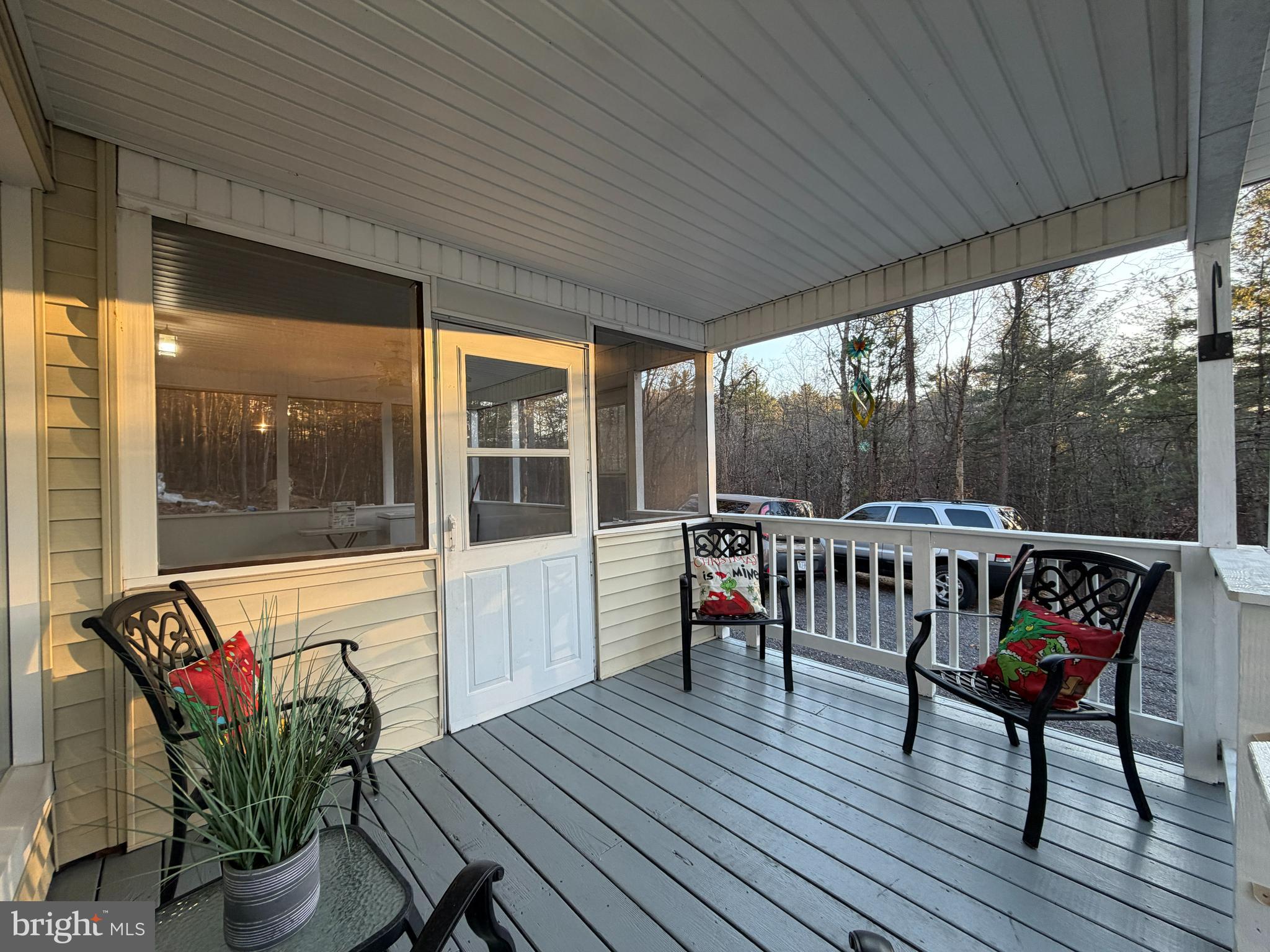 359 Straton Way Basye, VA 22842 - Photo 6 of 38 a view of a chairs on the roof deck