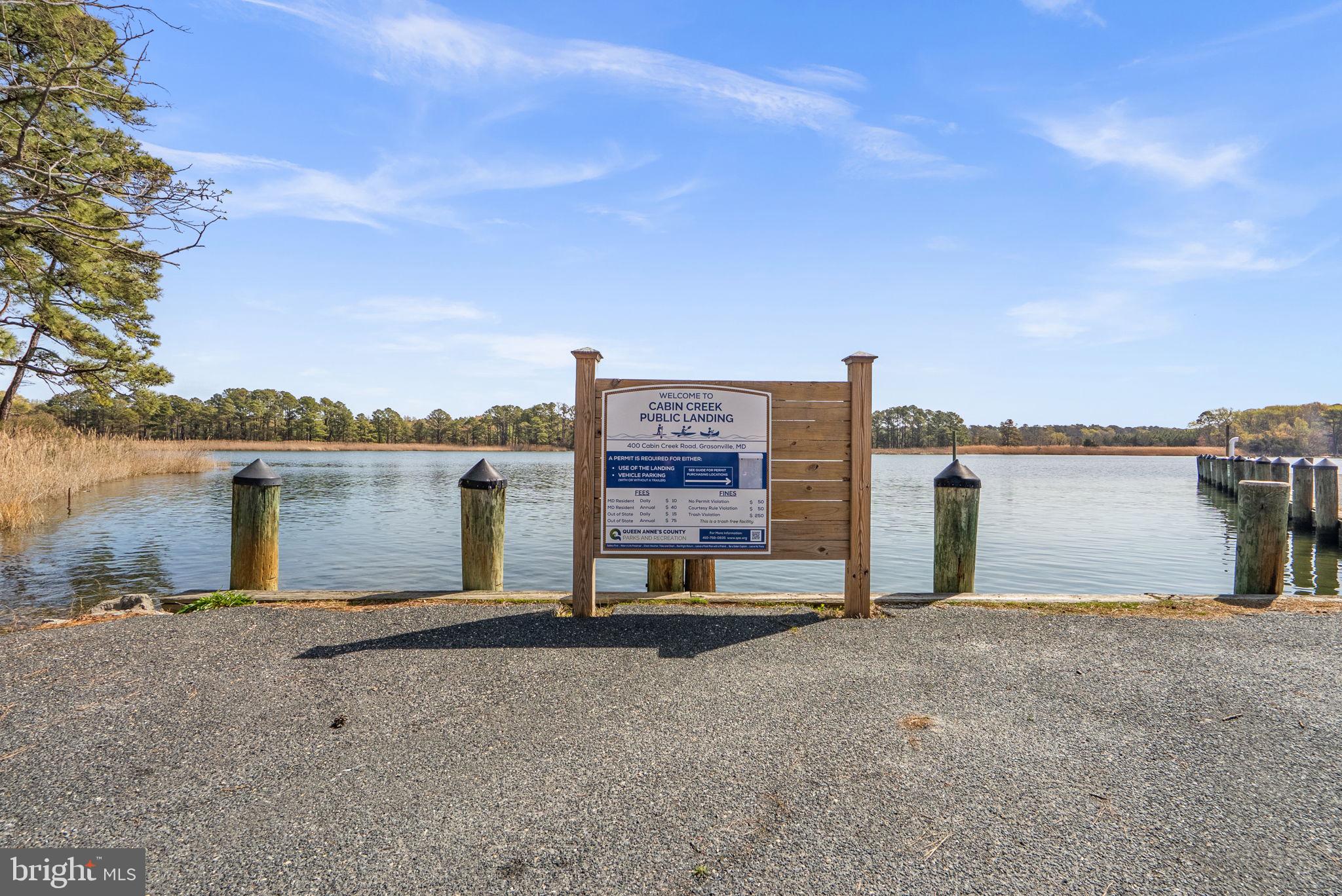 604 Perrys Corner Road Grasonville, MD 21638 - Photo 29 of 32 a view of a building with lake view